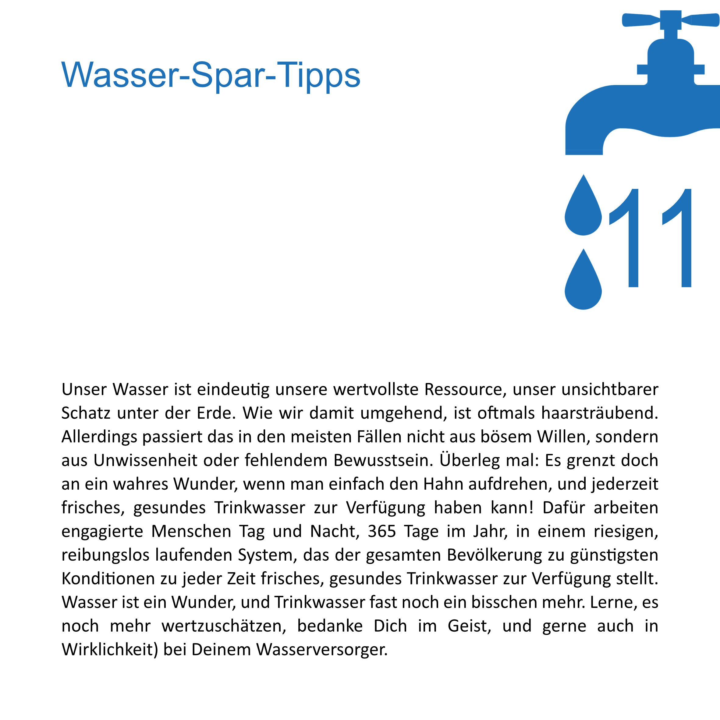 Tipps von den Profis - Das wasser-Info-Team Bayern e.V.