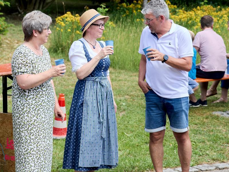 Angeregte Gespräche