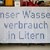 Schaubild 1000 Liter - unser Wasserverbrauch in Flaschen